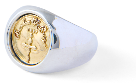 BOFP-311K18/ロゴマーク・リング - K18